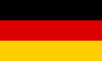 The national flag of Germany.