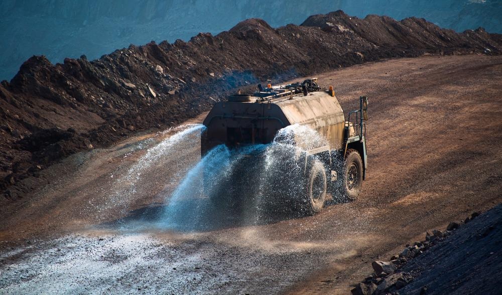 mining dust, water for mining dust