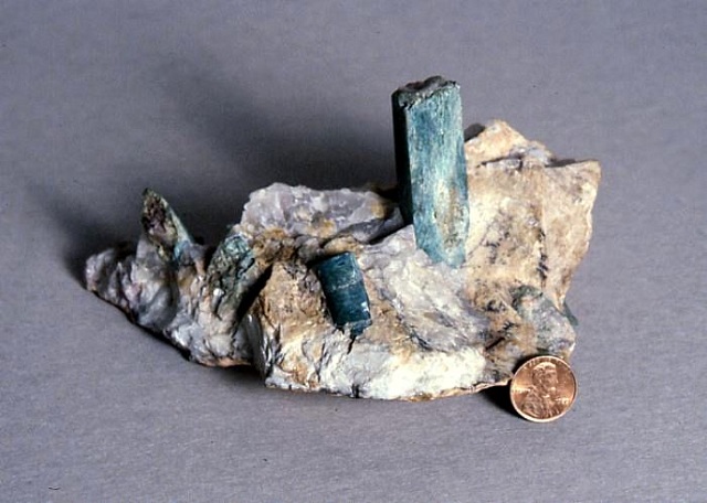 A pegmatite rock from Mt. Apatite