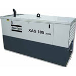 XAS 185 JDU6 Oil-injected Rotary Screw Compressor from Atlas Copco
