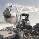 E32 Compact Excavator from Bobcat company