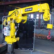 AR0101 Removable 1 ton Rail Crane from Arva Industries