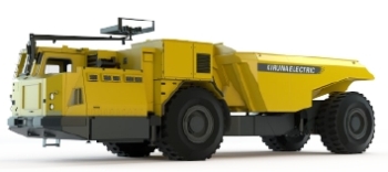 50 Tonne Capacity Electric Minetruck – EMT50 from Atlas Copco