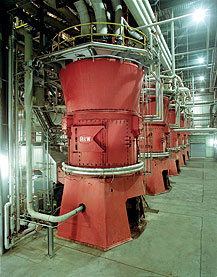 Roll Wheel pulverizers from Babcock & Wilcox Company