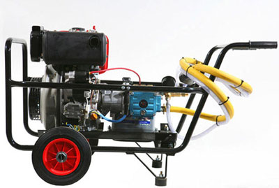 10 hp Diesel Cold Pressure Washer from Euroquipe