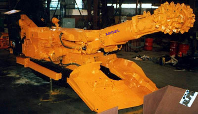 Road Header Tunneling machine from AP Heavy Machinery & Engineering