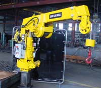 AR0101 Removable 1 ton Rail Crane from Arva Industries