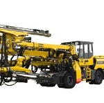 Boomer XE4 C Equipped with COP 3038: Face Drilling Rig from Atlas Copco