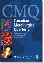 Canadian Metallurgical Quarterly: Maney