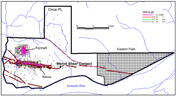 Omai Gold Reports Acquisition of Eastern Flats Property in the Omai Mine