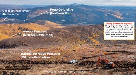 Millrock Resources Reports Advancements of the 64North Gold Exploration Project
