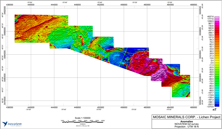 Mosaic Minerals Corporation Announces the Completion of the First Phase of its Drilling Campaign.