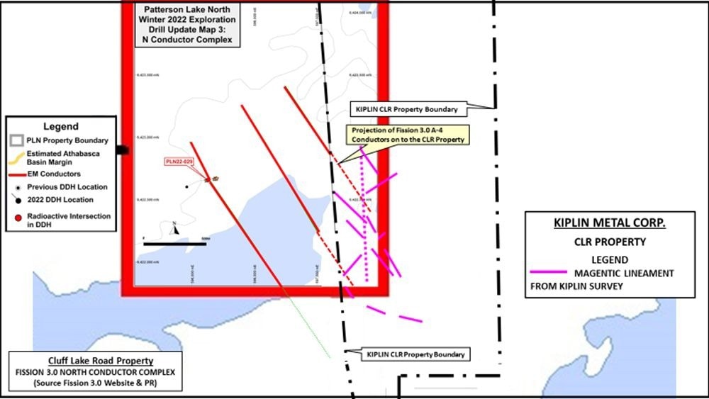 Activity Around Cluff Lake Road Uranium Project Is Reported by Kiplin Metals