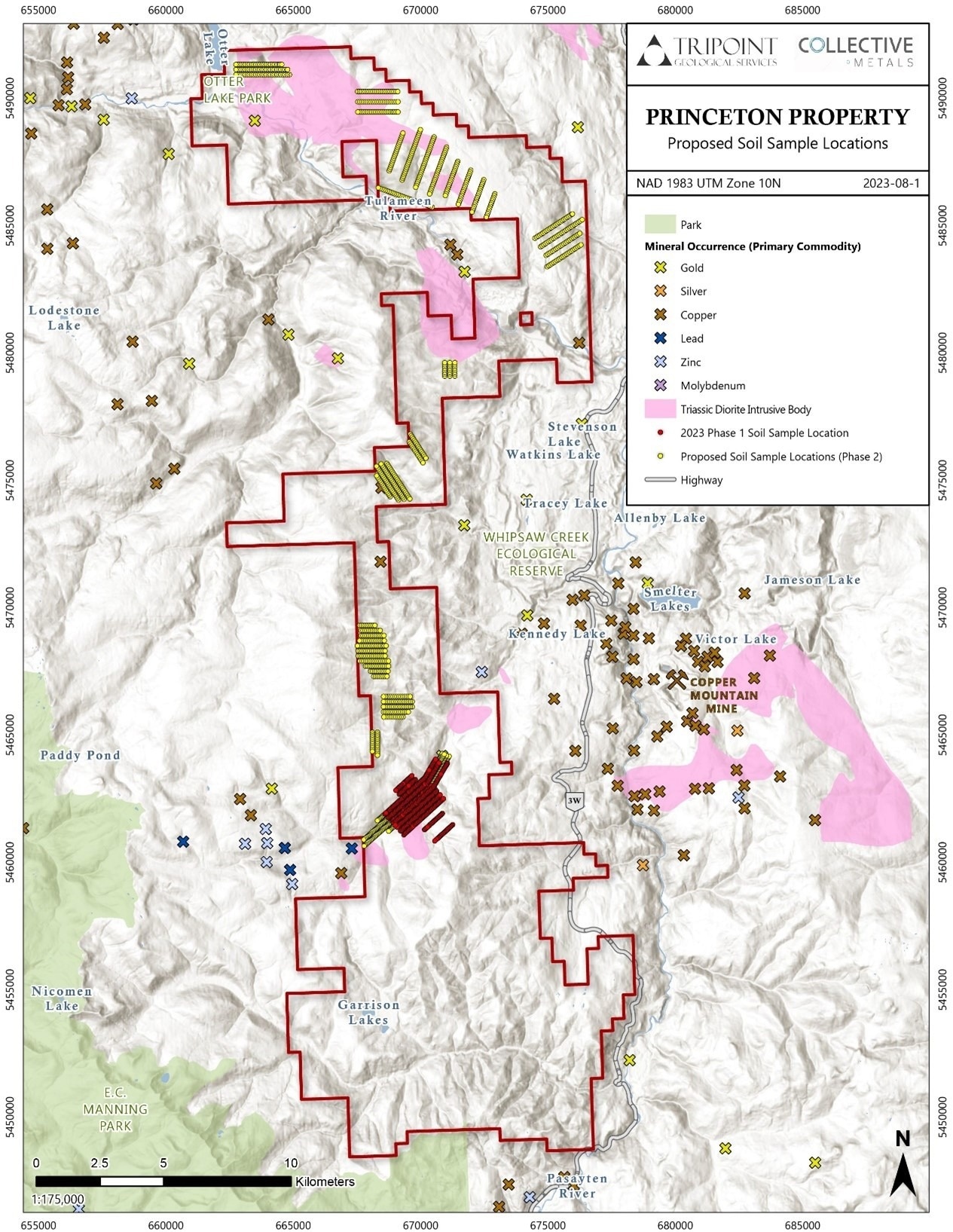 Collective’s Princeton Copper Project Shows Potential for Copper Porphyry Mineralization