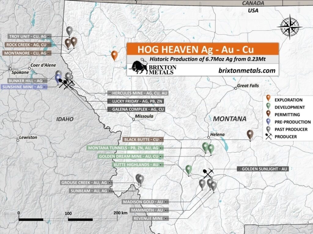 Brixton Metals Announces Hog Heaven Project’s Initial Findings