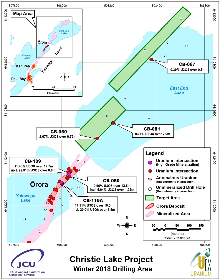 UEX Corporation to Commence Drilling Program at Christie Lake Project
