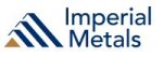 Imperial Announces Second Quarter Metal Production from Mount Polley, Huckleberry and Sterling Mines