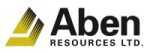Aben Resources' 2014 Exploration Program Begins at Justin Gold-Silver-Tungsten Project