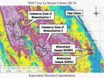 SNET Reports Discovery of Rare Earth Mineralization on Lac Le Moyne Property
