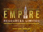 Empire Resources Discovers Nickel Copper Outcrop at Yuinmery