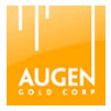 Augen Gold Announces Exploration Results from South Swayze Property