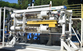 Full-Scale Testing of Metso VPX™ Filter for Tailings Dewatering Started in Brazil