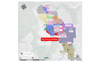 Gold Plus Mining Begins Work Program on its Lawyers East and West Properties