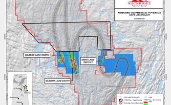 Rockridge’s VTEM Geophysical Program Completed at the Knife Lake Copper Project