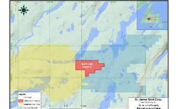 St. James Gold Corp. Plans to Conduct a Polarization Survey on Quinn Lake Property