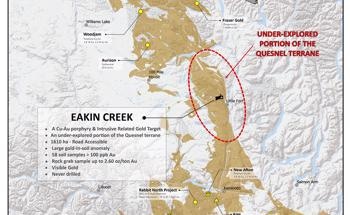 Trailbreaker Resources Ltd. Announces the Completion of Phase 1 Exploration Program at Eakin Creek Property