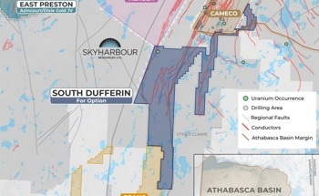 Skyharbour Resources Completes Acquisition of South Dufferin Uranium Project