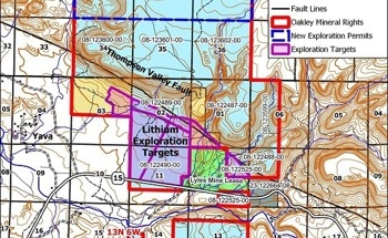Ameriwest Lithium Declares Expansion of Thompson Valley Lithium Property