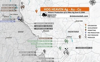 Brixton Metals Announces Hog Heaven Project’s Initial Findings