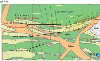 Wesdome Gold Mines Announces Positive Drilling Results from Eagle River Mine