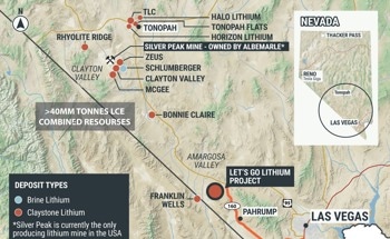 Rover Metals Submits Plan of Operations for Its Let's Go Lithium Project, NV, USA