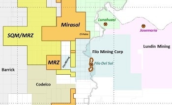 Mirasol Announces Option Agreement with Sociedad Química y Minera de Chile SA