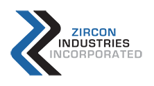 Zircon Industries, Inc. logo.