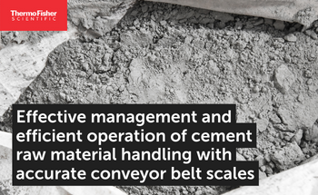 Effective Management and Efficient Operation of Cement Raw Material Handling with Accurate Conveyor Belt Scales