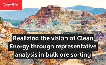 Realizing the vision of Clean Energy through representative analysis in bulk ore sorting